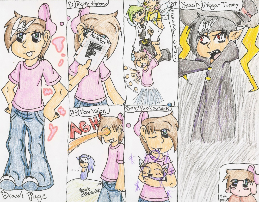 Timmy's Brawl Page the 3rd by Kirbyluva11