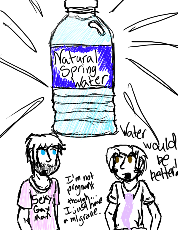 Water would be BETTER! by Kirbyluva11
