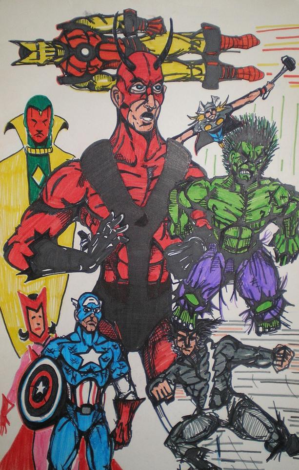 Yesterday's Avengers by KiroK