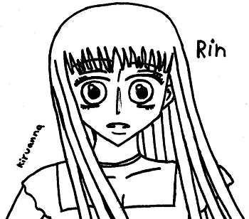 Rin Sohma (suprised) by Kiruanna