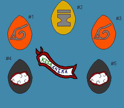 Naruto egg adoptables by KisaShika