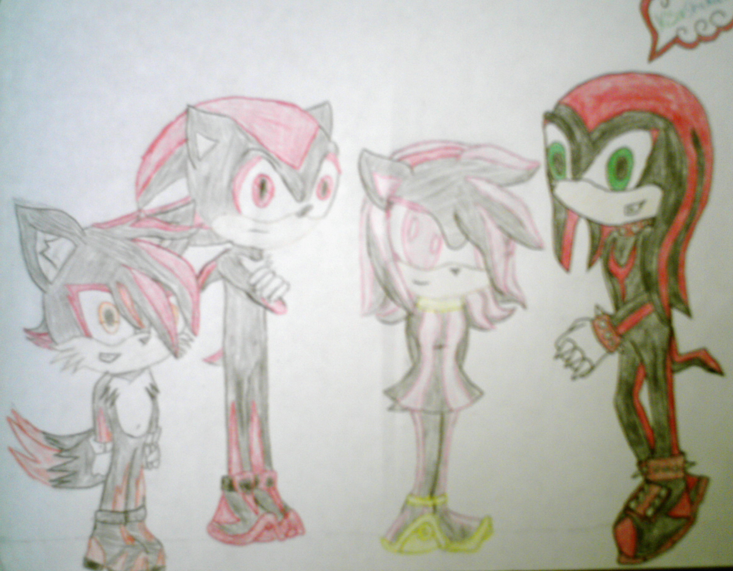 The Shadow Alliance- First drawing by KisaShika