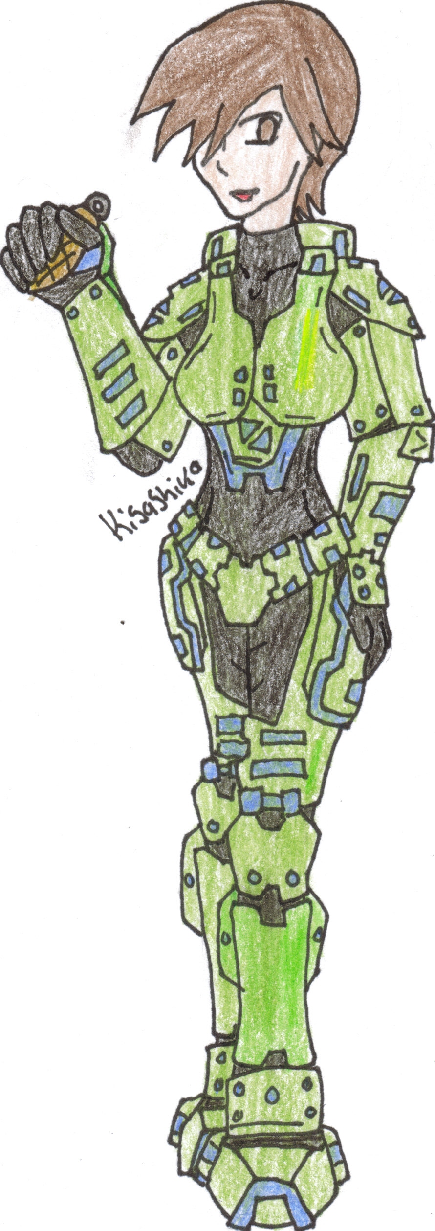 K Spartan mercenary 118 by KisaShika