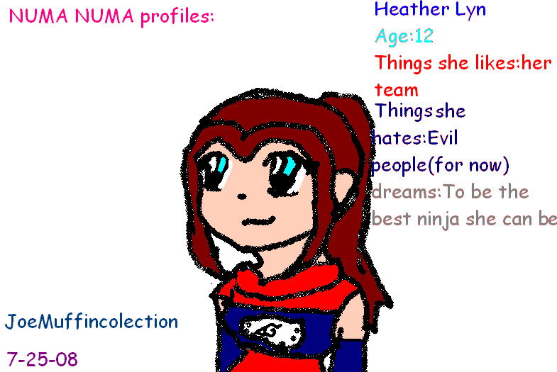 Heather's profile(p1) by KisameLover