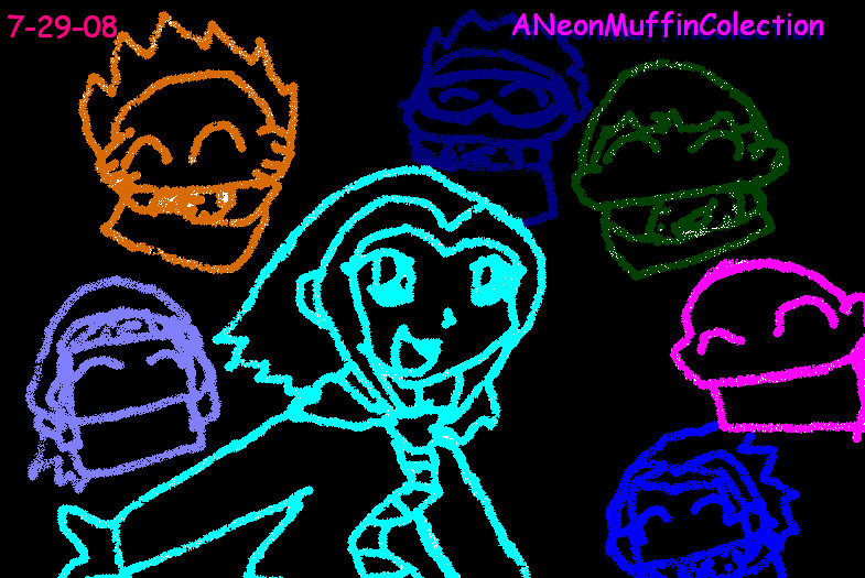 The begining of the NEONMUFFINCOLECTION by KisameLover