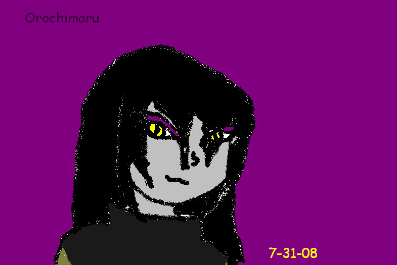My first attempt at Orochmaru by KisameLover