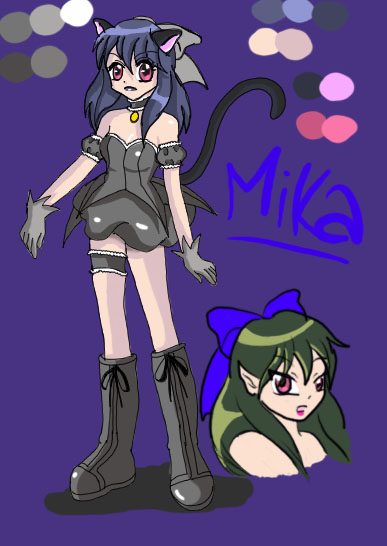 Mika Momomiya - Mew Onyx by Kishigo4ever