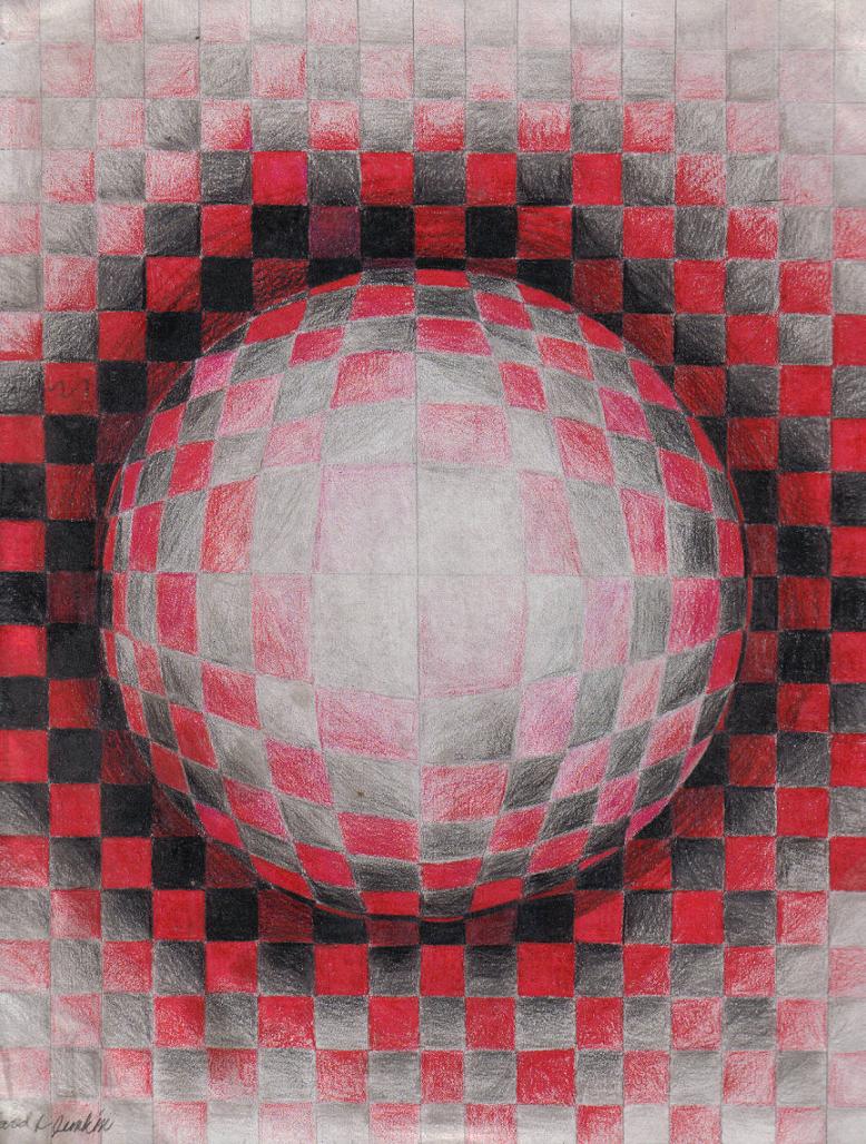 The Epitome of Monotony (checker ball) by Kit_wit_issues