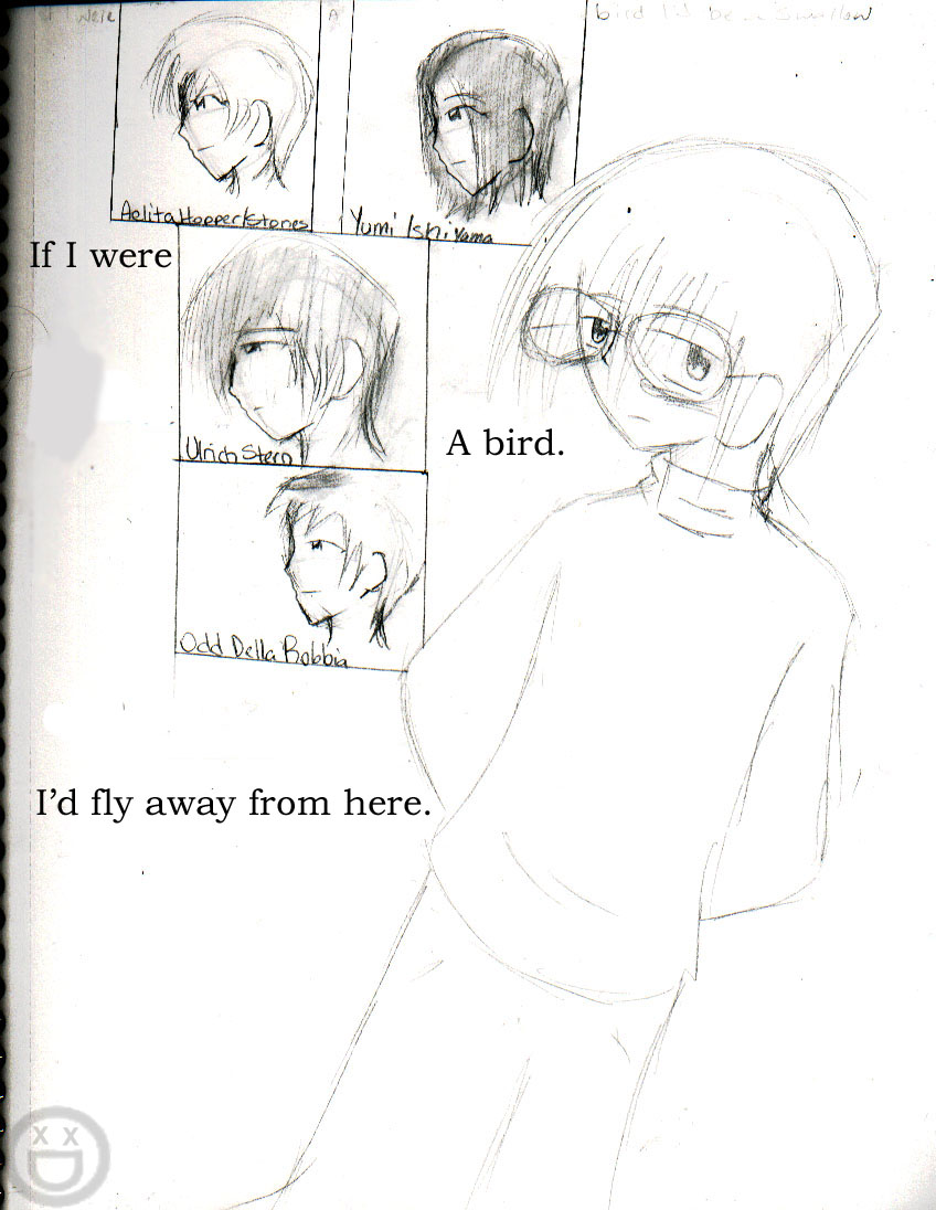 Jeremie: If I were a bird... by Kite_Amaru