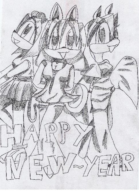 HAPPY NEW YEAR! from anthroz! by Kitsune-Namiko