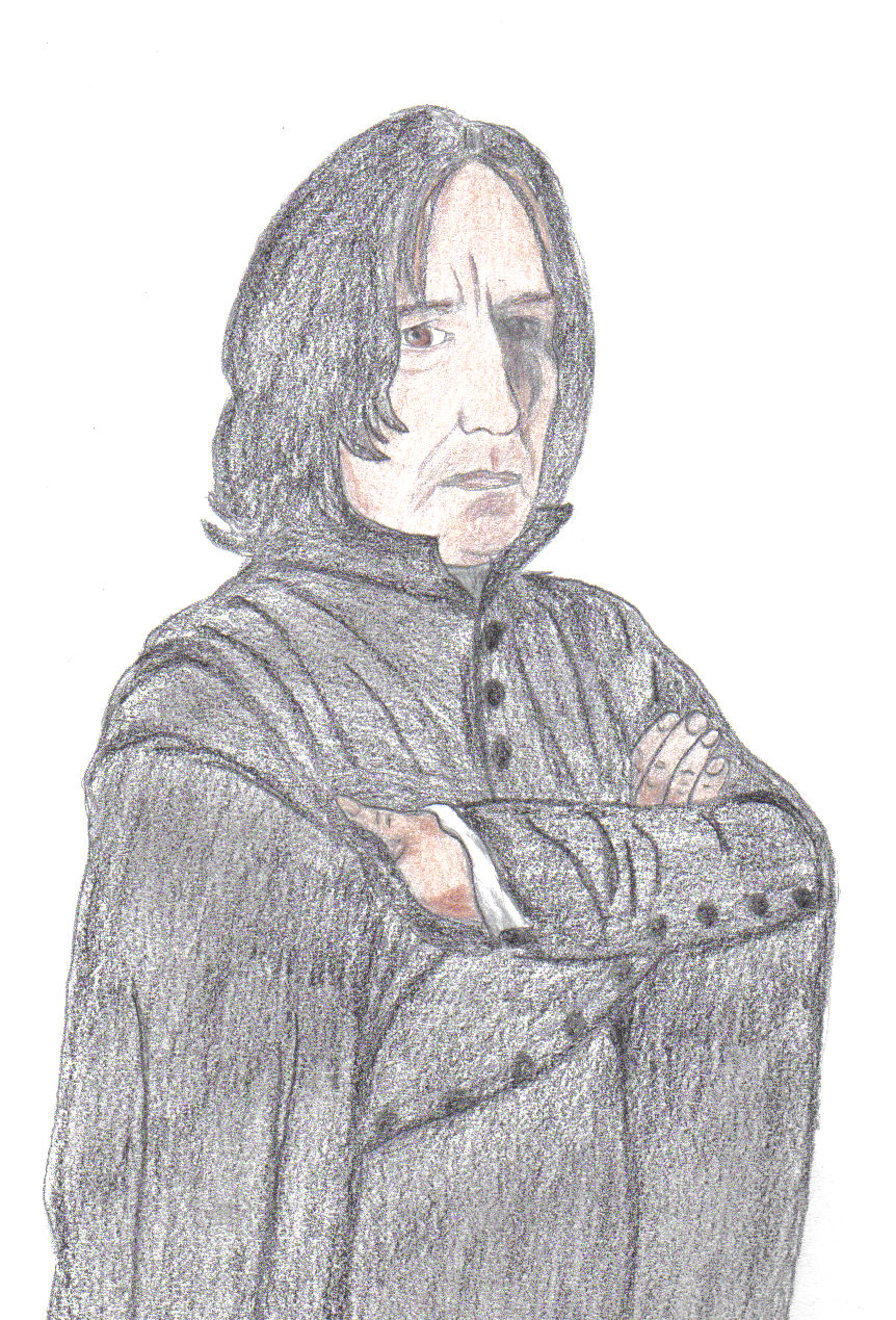 Severus Snape by Kitsune29