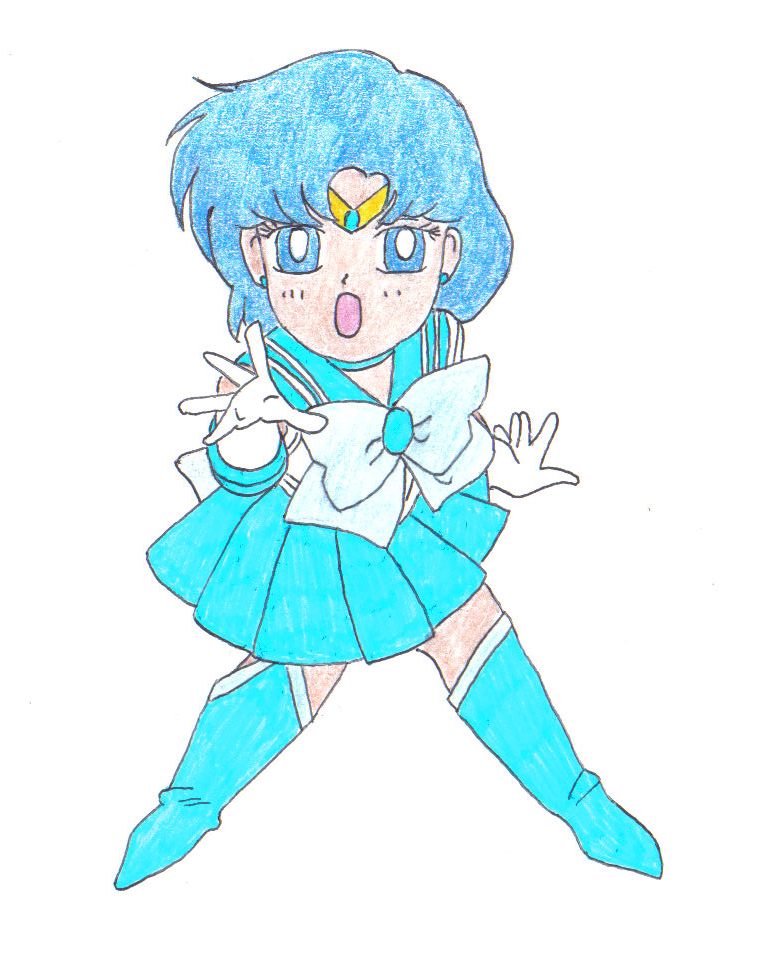 Sailor Mercury by Kitsune29