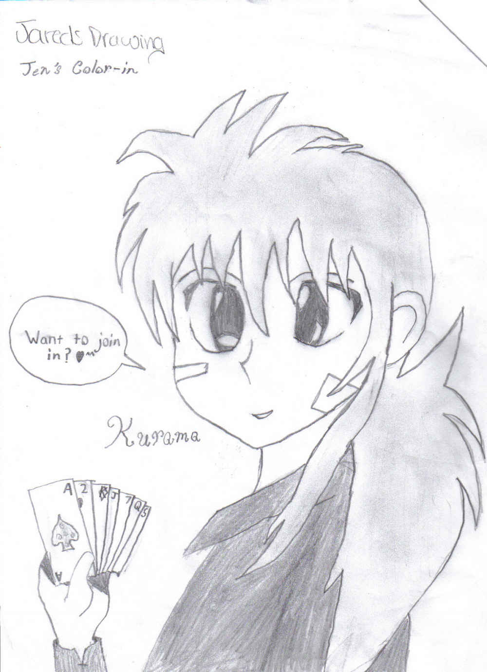 **Kurama Playing Cards** by Jared & Jennifer by KitsuneTara_yksGf