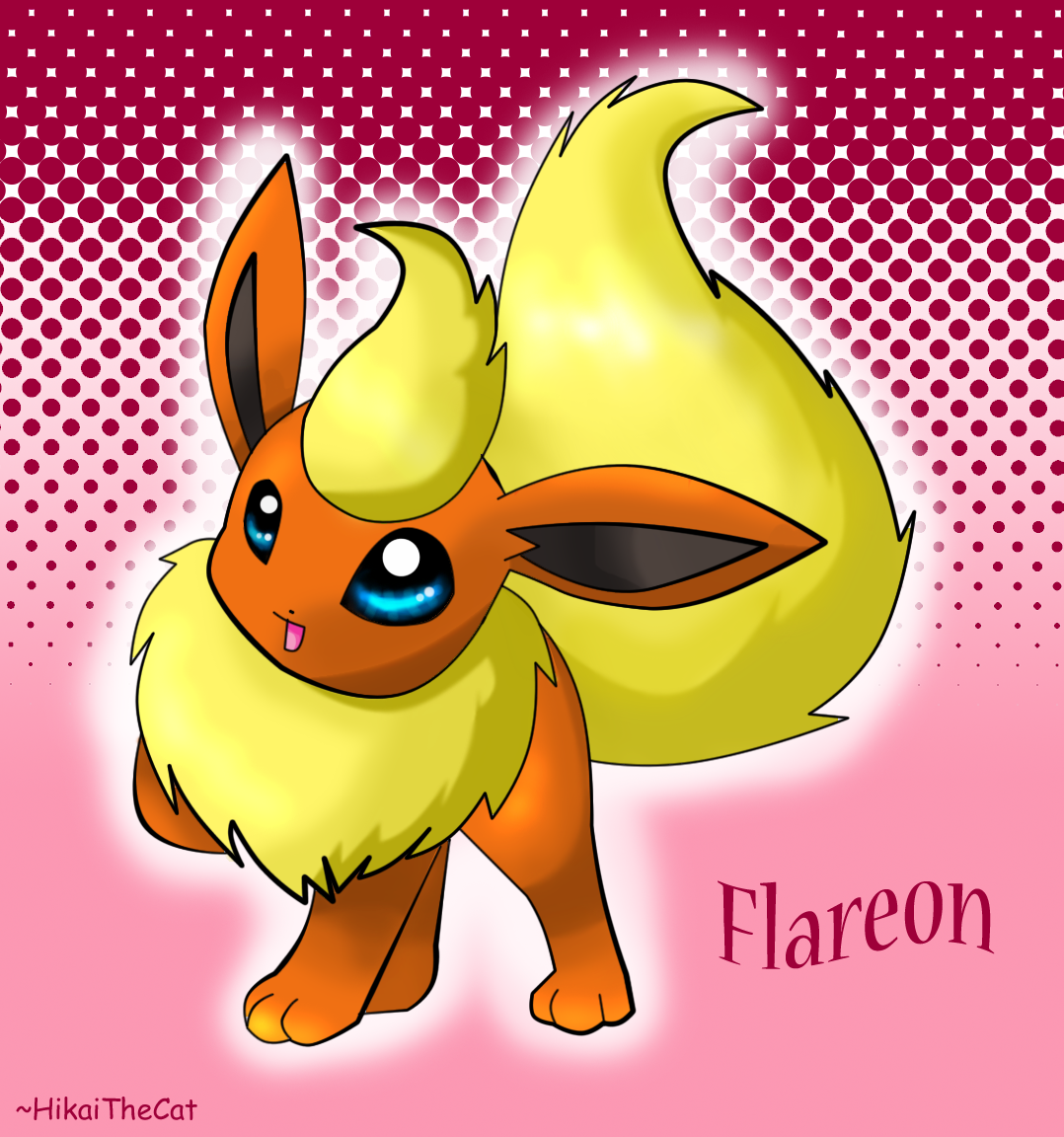 Flareon by KittenIceCream