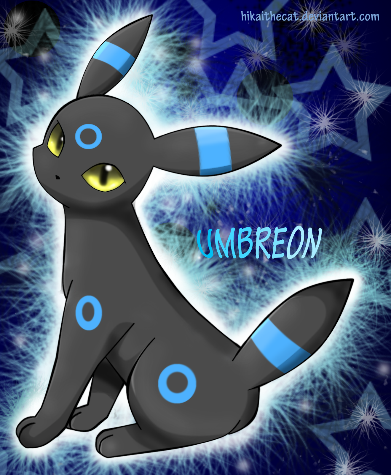 Shiny Umbreon by KittenIceCream
