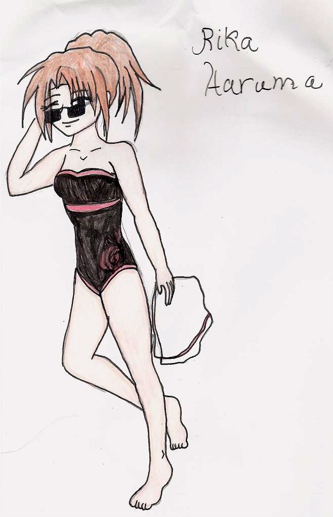Swimsuit girl 2 by Kittenrocks