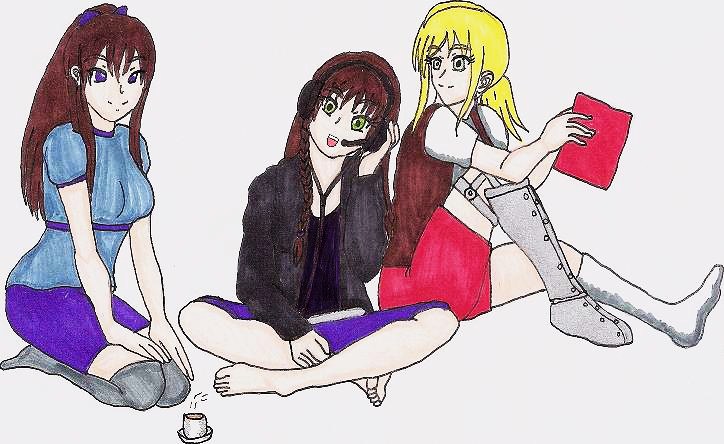 Casual Trio by Kittenrocks