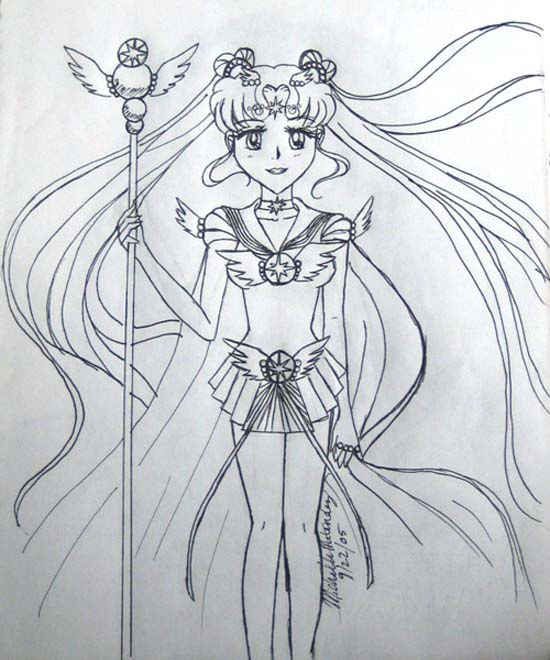 Sailor Cosmos by KittyColnair
