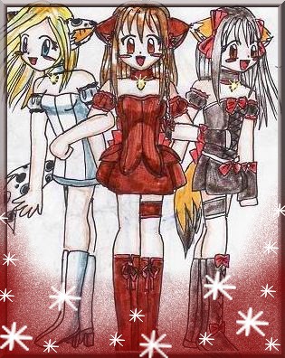Nyanko,Choco &amp; Sumomo !!! by KittyGirl