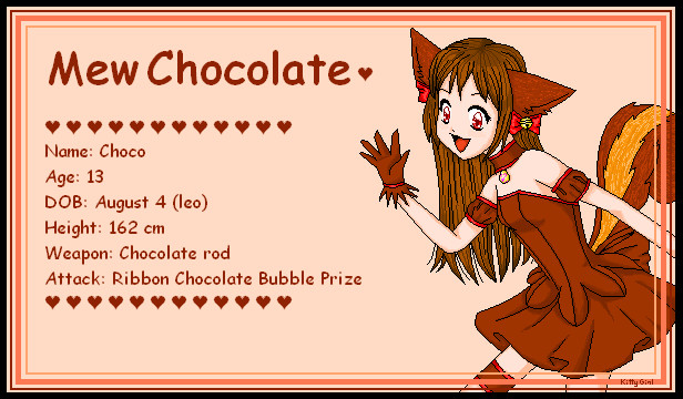 Mew Chocolate BIO by KittyGirl