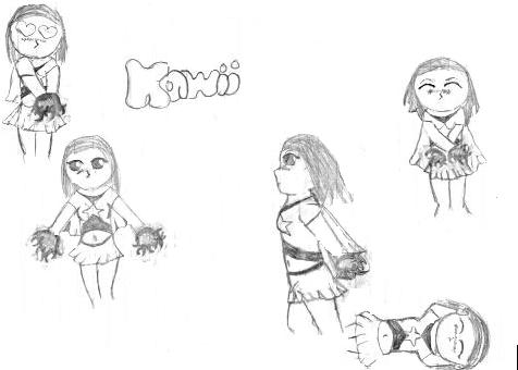 Kawii chibi first try please comment! by KittyTitanSux