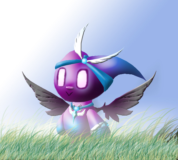 Chao in the mist by Kittyismaster