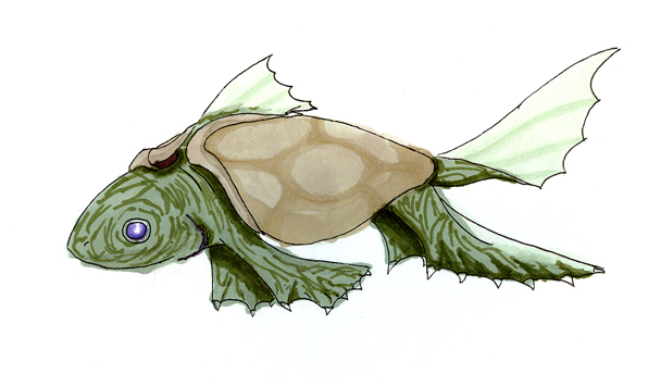 Turtlefish by Kittyismaster