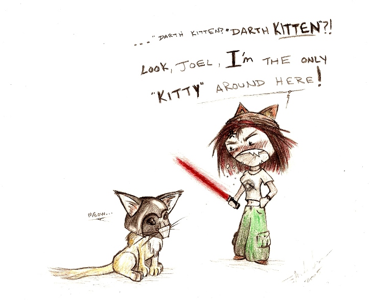 Darth Kitten Meets Kittyku1189 by Kittyku1189