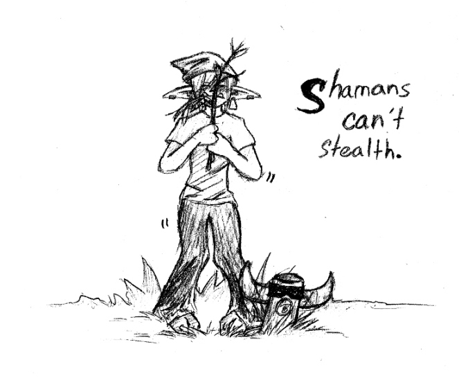 Shamans Can't Stealth by Kittyku1189