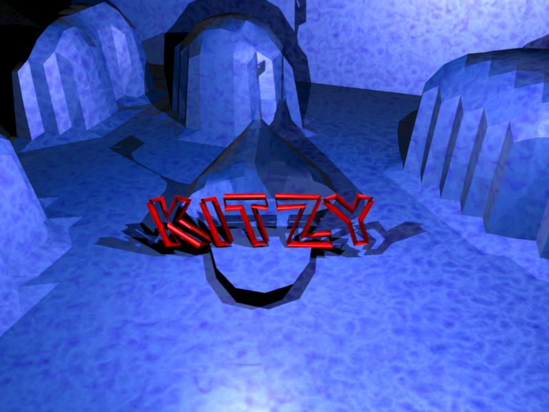 First 3D Scape by Kitzy