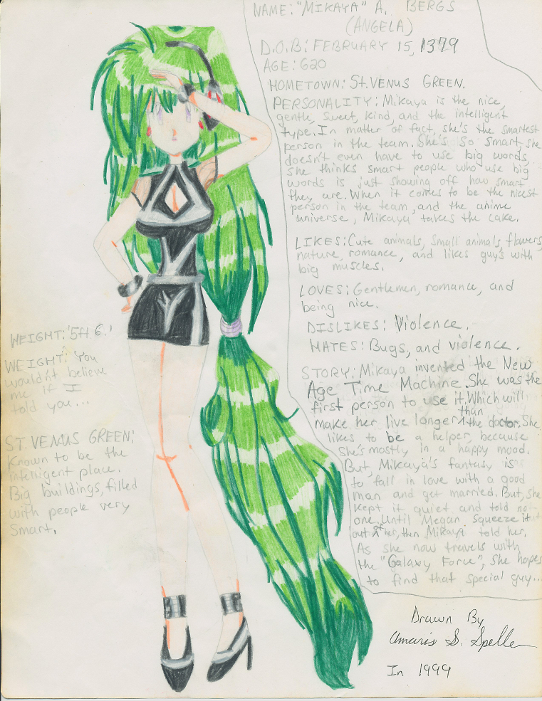 Mikaya's Profile(1999) by KiwiKiss