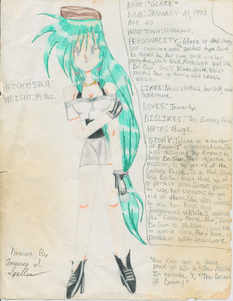 Glaze's Profile(1999) by KiwiKiss