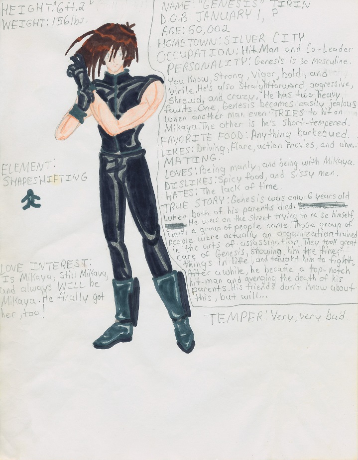 Genesis Tirin's Profile(2002-2003) by KiwiKiss