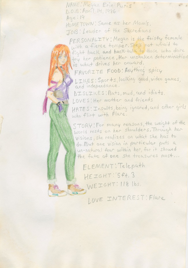 Megan Puris' Profile(2004-2005) by KiwiKiss