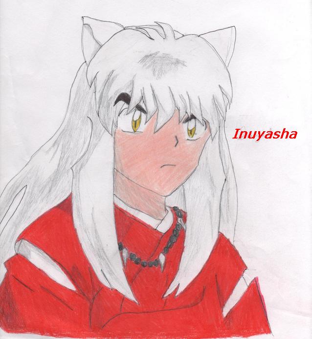 Inuyasha (colored) by Klancey