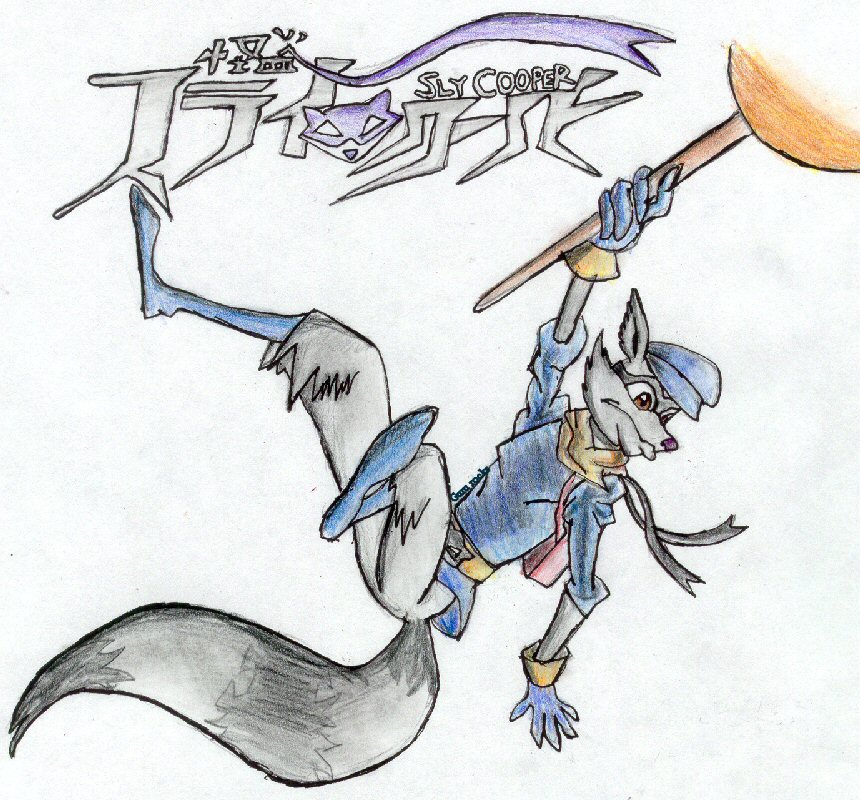 Sly Cooper, Japanese Edition by KnucklesEchidna125