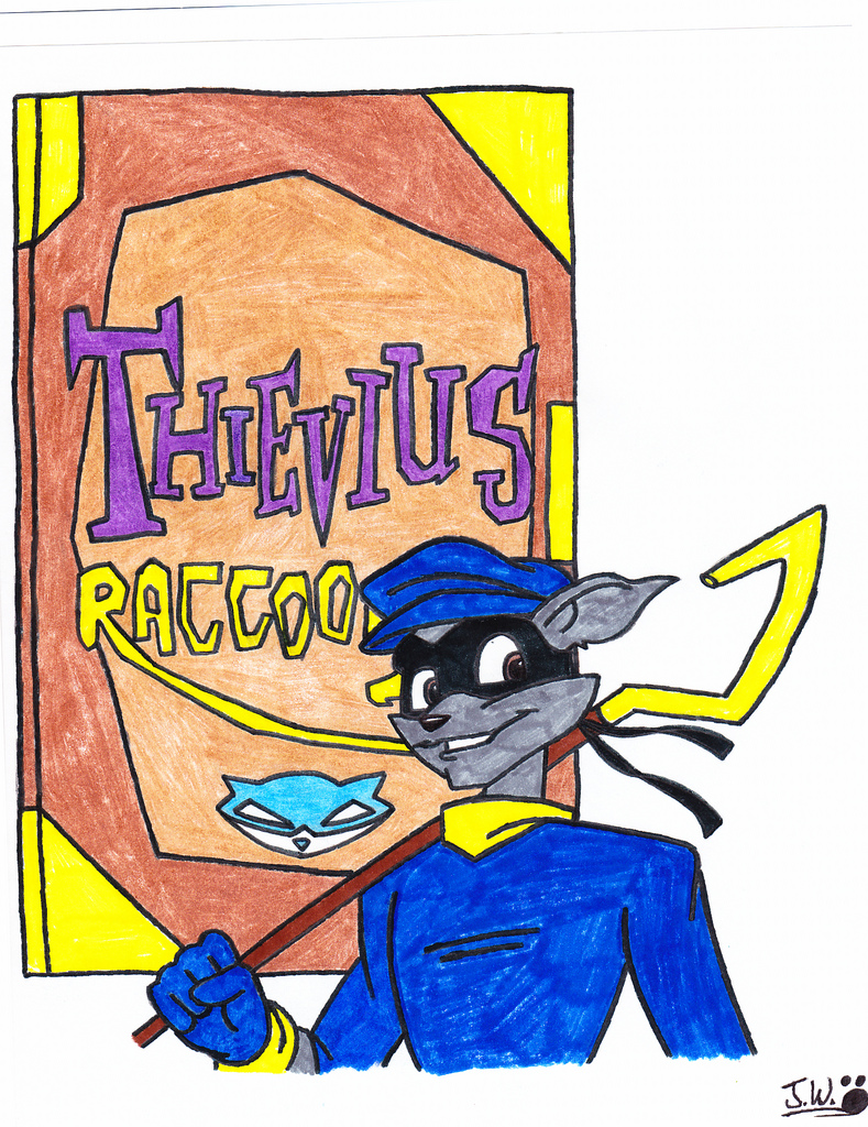 Sly Cooper and the Thievius Raccoonus by KnucklesEchidna125