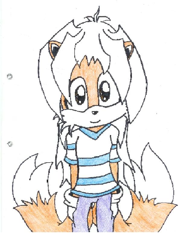Bakura Fox (CUTE!) by Knuckles_prower168