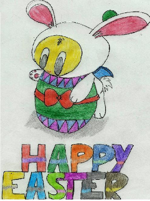 happy easter! by Knuckles_prower168