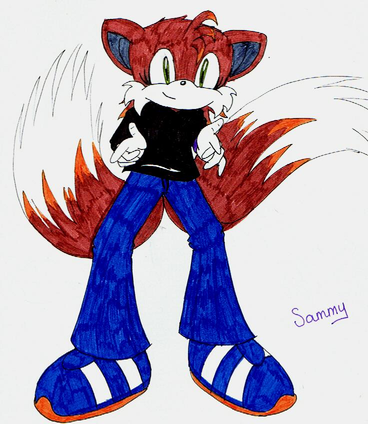 Sammy the Fox by Knuckles_prower168