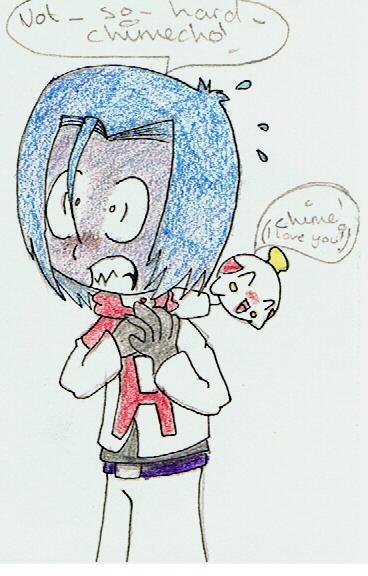 James &amp; Chimecho by Knuckles_prower168
