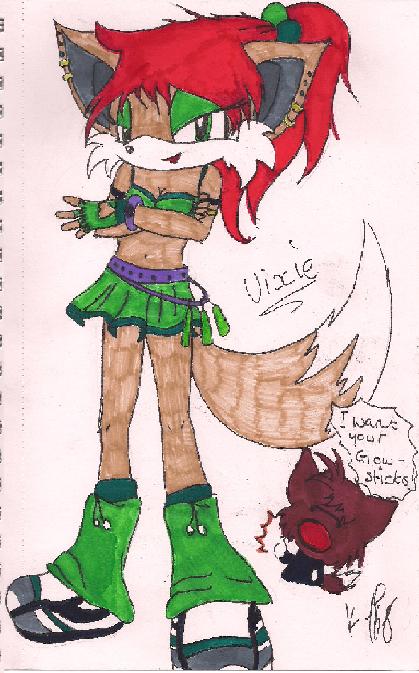 Vixie For PandoraX by Knuckles_prower168