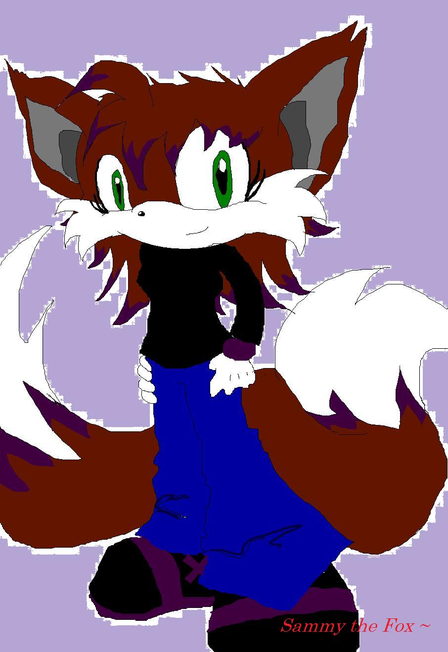 Sammy on Paint :D by Knuckles_prower168