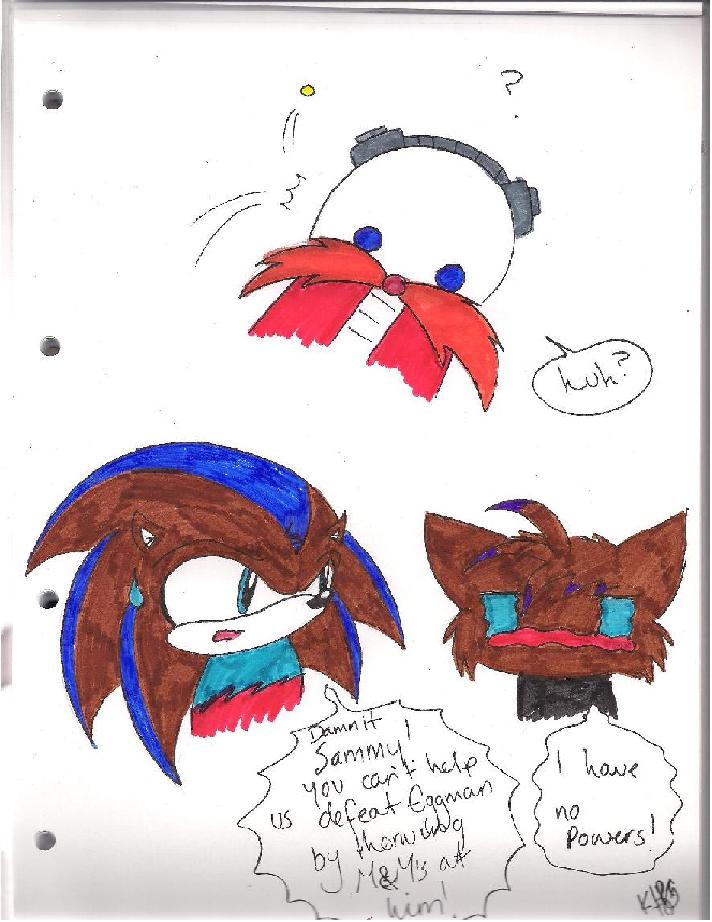 Tommy and Sammy Vs Dr. Eggman by Knuckles_prower168