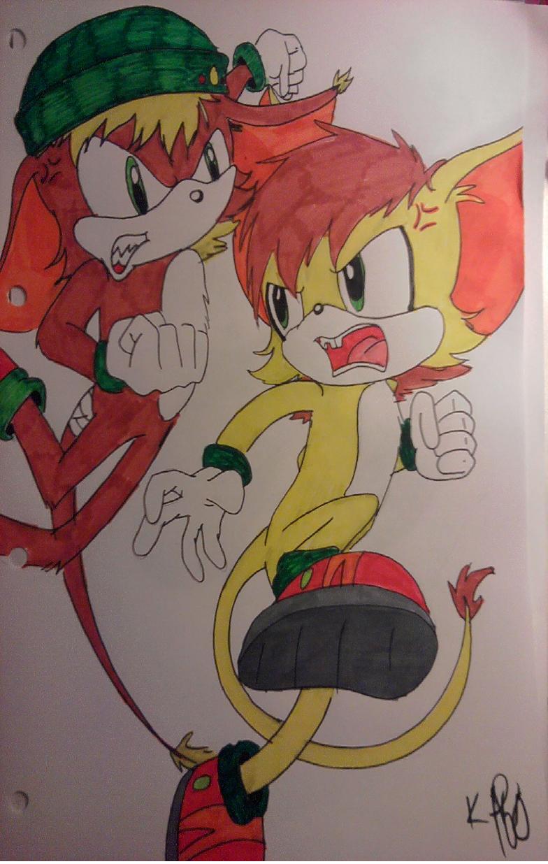 Gerald and Benjamin by Knuckles_prower168