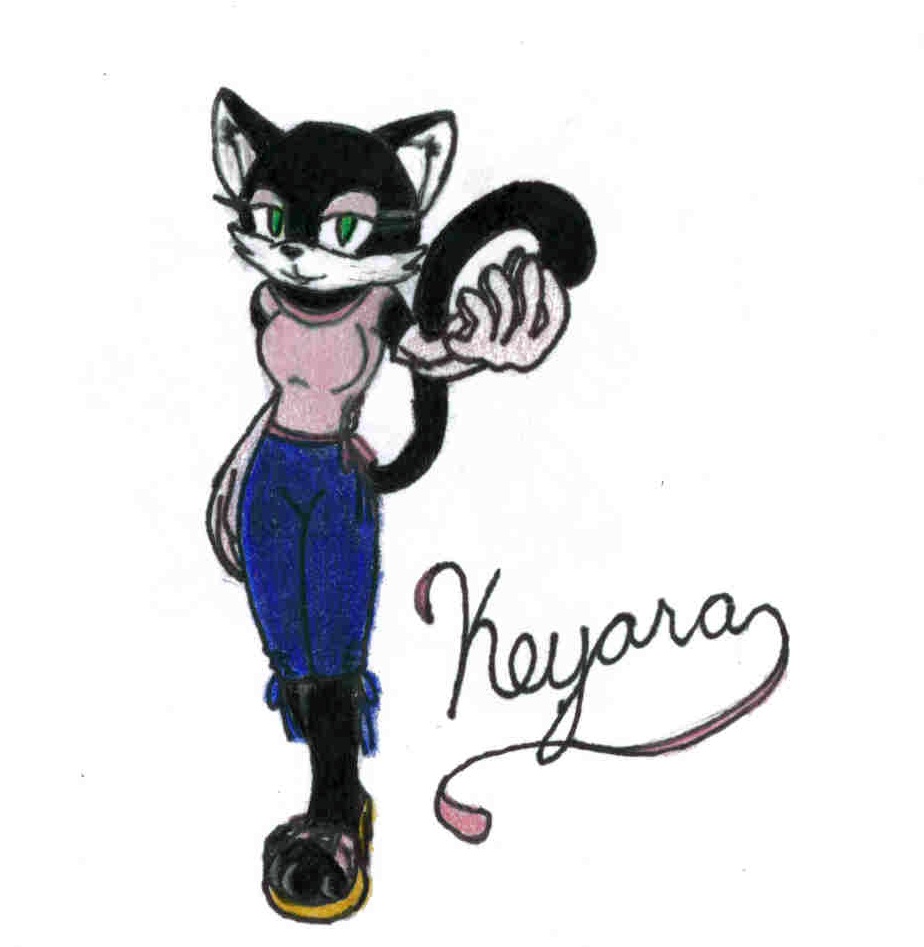 Keyara...the enemy(colored) by Knuczema