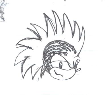 Pooke the Ghetto Hedgehog by Knuczema