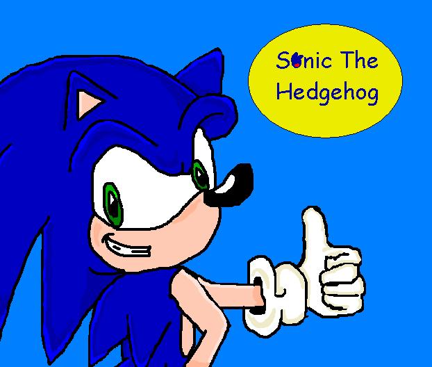 Sonic the Hedgehog by Knuxs_1_fan