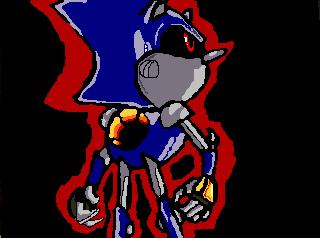 Mecha Sonic for HyperKnuckles by Knuxs_1_fan