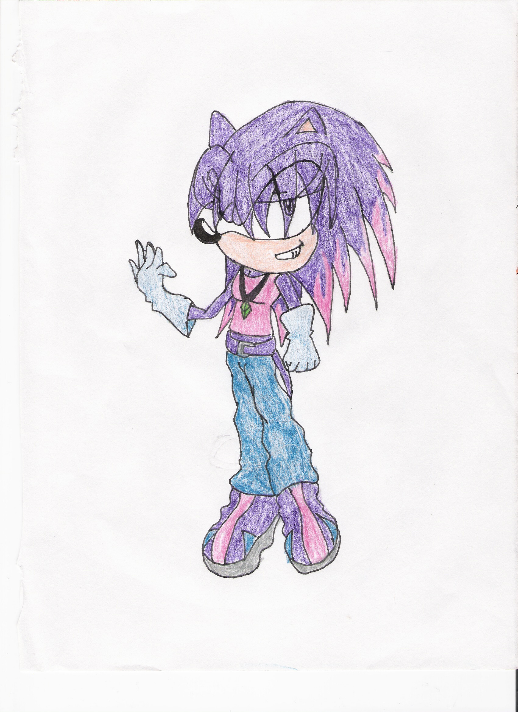 Entry for Brett the Hedgehog's contest by Knuxs_1_fan